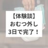 体験談おむつ外し3日で完了！成功の秘訣