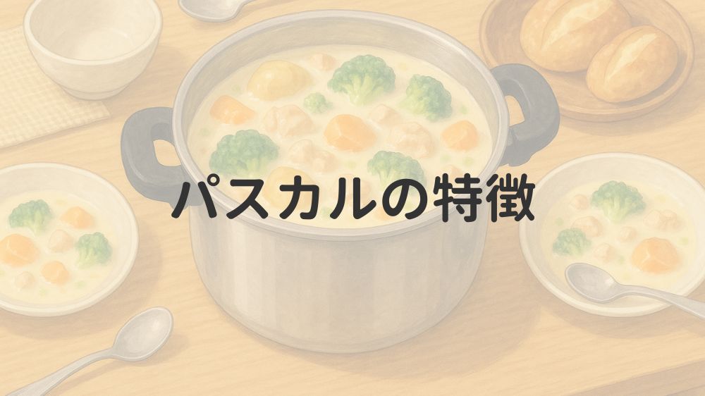 パスカルの特徴