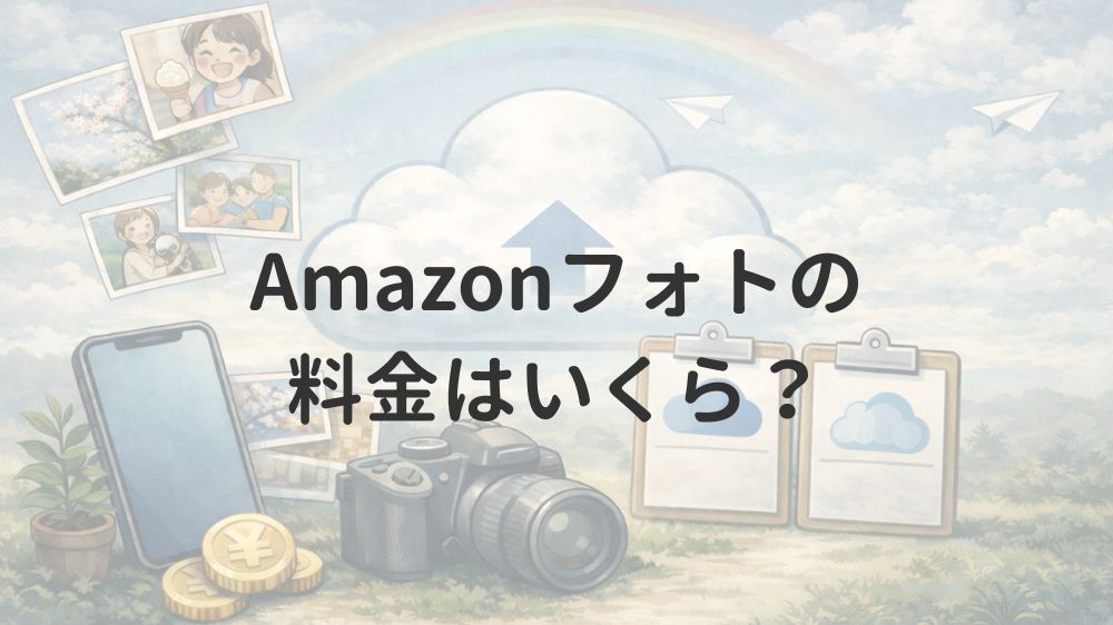 Amazonフォトの料金はいくら？