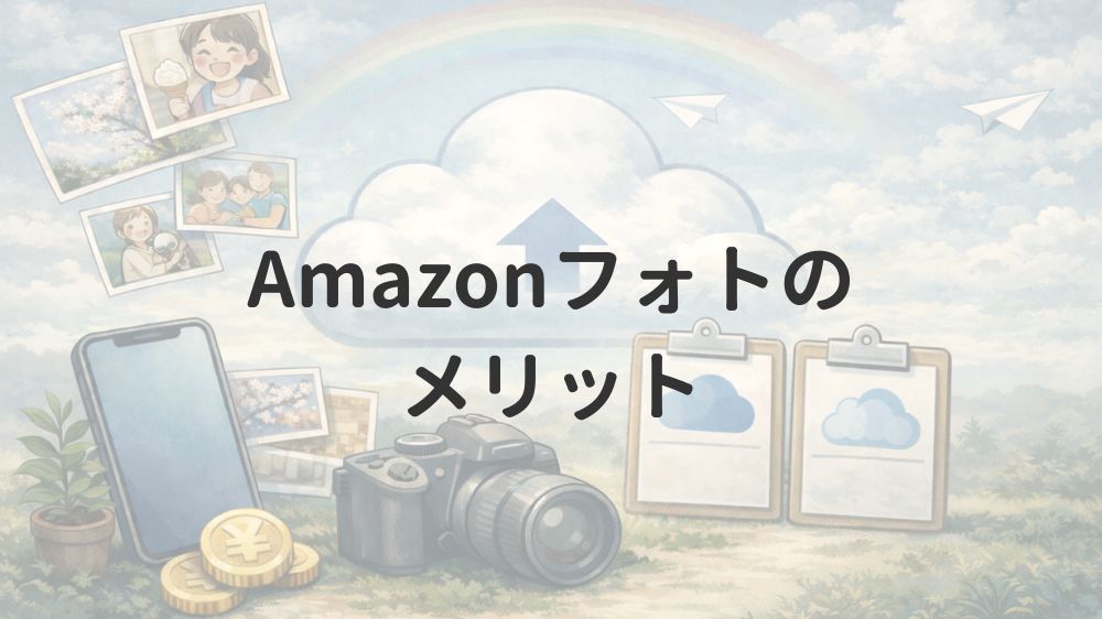 Amazonフォトのメリット